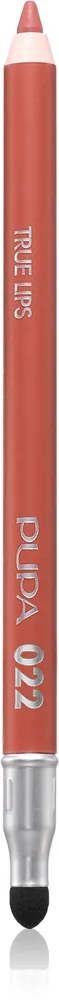 PUPA Milano True Lips Lipliner og læbeblyant Skygge 022 Plum Brown 1.2 g