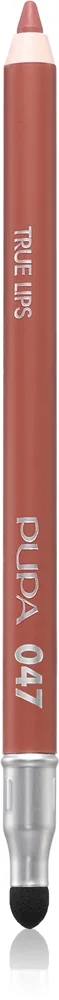 PUPA Milano True Lips Lipliner og læbeblyant Skygge 047 - Deep Nude 1.2 g