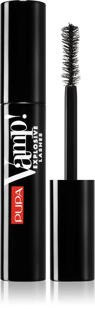 PUPA Milano Vamp! Explosive Lashes Volumengivende og længdegivende mascara Skygge 110 Black 12 ml