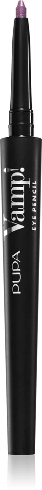 PUPA Milano Vamp! Eye Pencil vedenkestävä silmänrajauskynä 2in1 sävy 104 Irreverent Violet 0.35 g