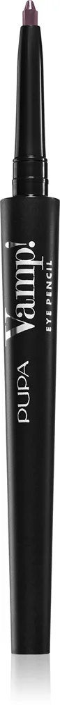 PUPA Milano Vamp! Eye Pencil vedenkestävä silmänrajauskynä 2in1 sävy 105 Fatale Burgundy 0.35 g