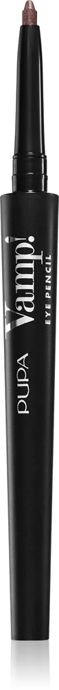 PUPA Milano Vamp! Eye Pencil vedenkestävä silmänrajauskynä 2in1 sävy 203 True Wood 0.35 g