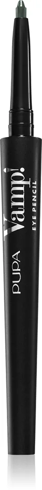 PUPA Milano Vamp! Eye Pencil vedenkestävä silmänrajauskynä 2in1 sävy 300 Mysterious Green 0.35 g