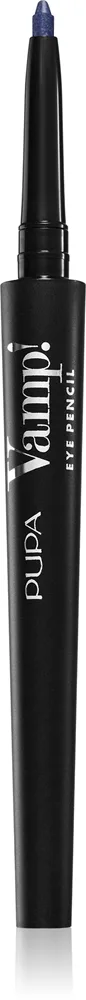 PUPA Milano Vamp! Eye Pencil vedenkestävä silmänrajauskynä 2in1 sävy 400 Midnight Blue 0.35 g