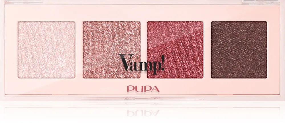 PUPA Milano Vamp! Eyeshadow Palette Palett för ögonskugga 003 Pinkish Bronze 5.2 g