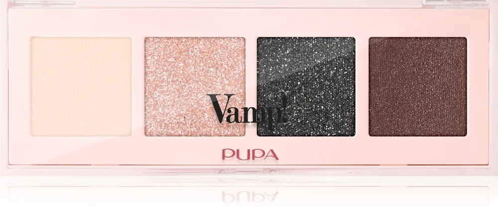 PUPA Milano Vamp! Eyeshadow Palette Palett för ögonskugga 006 Deep Nude 5.2 g