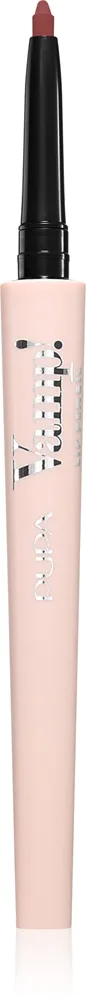 PUPA Milano Vamp! Lip Pencil vedenkestävä huulikynä 2in1 sävy 008 - Intense Ruby 0.35 g
