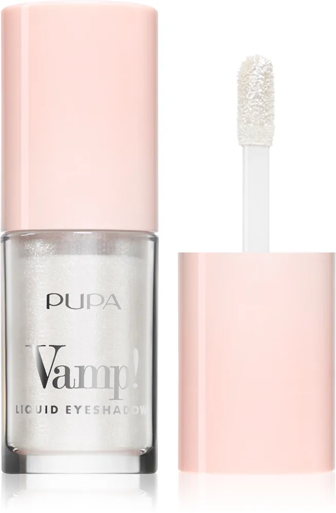 PUPA Milano Vamp! Liquid Eyeshadow Flytande ögonskugga Skugga 001 Snow 4 ml