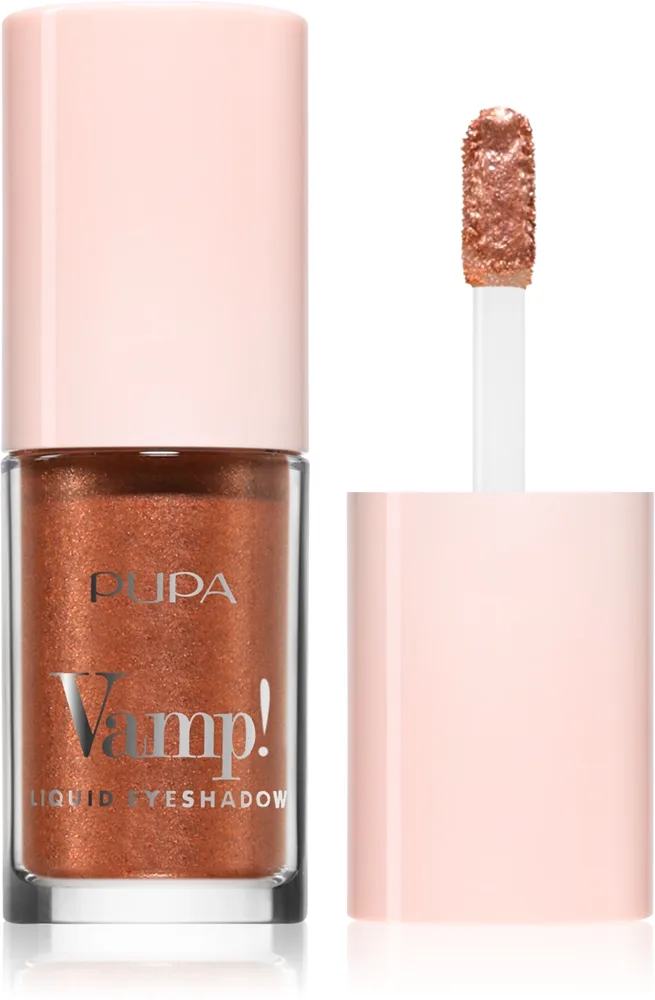 PUPA Milano Vamp! Liquid Eyeshadow Flytande ögonskugga Skugga 006 Bronze 4 ml