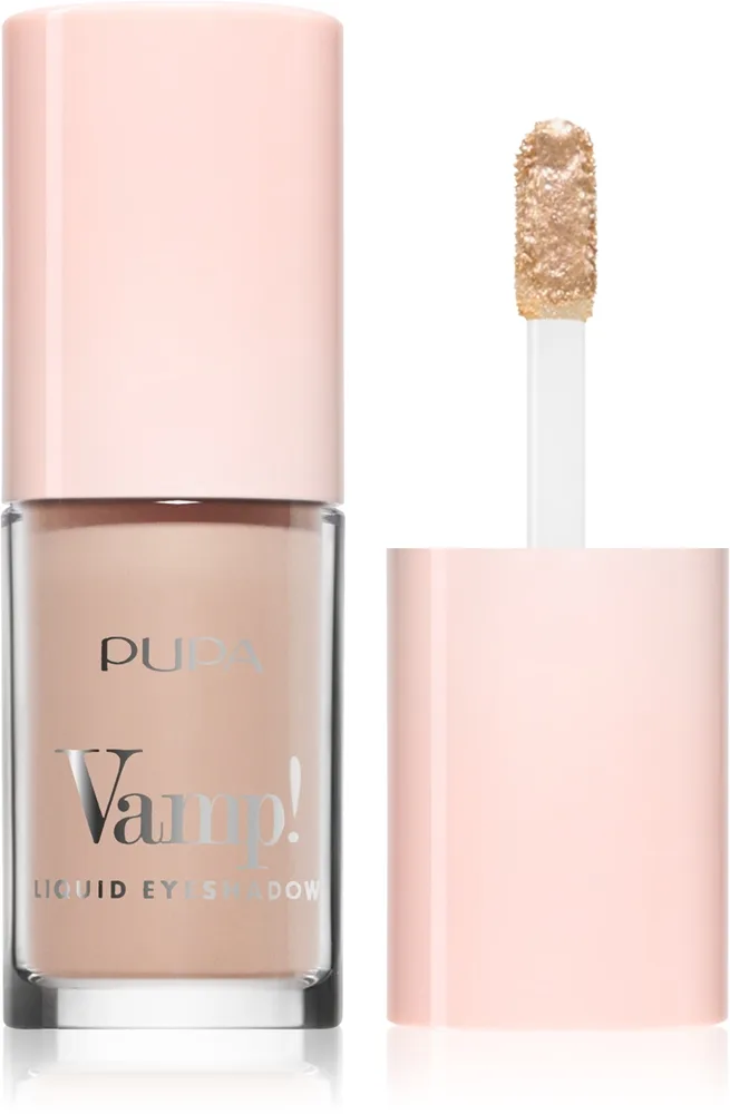 PUPA Milano Vamp! Liquid Eyeshadow Flytande ögonskugga Skugga 009 Cream 4 ml