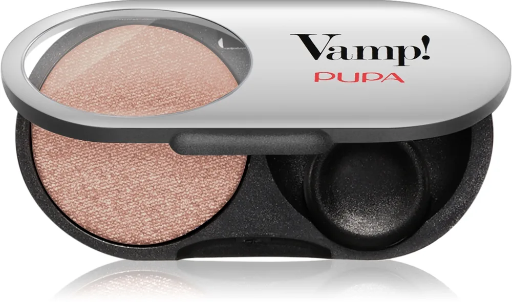 PUPA Milano Vamp! Radiant Baked Eyeshadow pitkäkestoinen hohtava luomiväri sävy 406 Desert Nude - Matt 1 g
