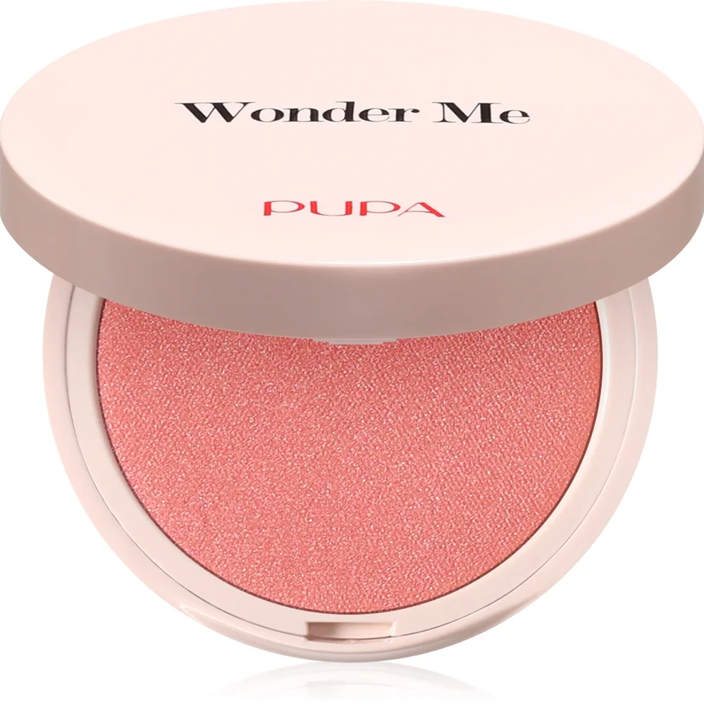 PUPA Milano Wonder Me Natural Effect Blush puristeposkipuna luonnolliseen ilmeeseen sävy 004 True Love - Matt 4 g