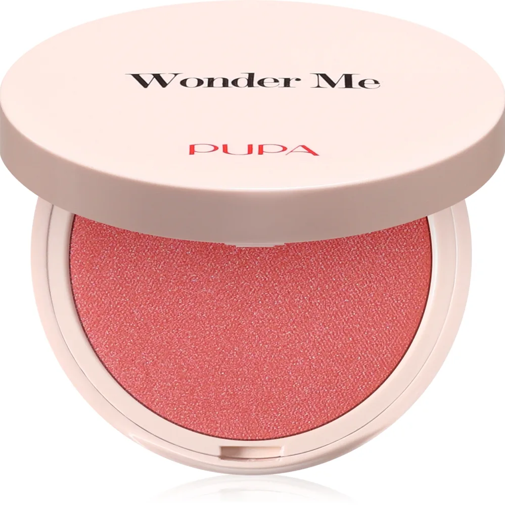 PUPA Milano Wonder Me Natural Effect Blush puristeposkipuna luonnolliseen ilmeeseen sävy 005 Deep Passion - Matt 4 g