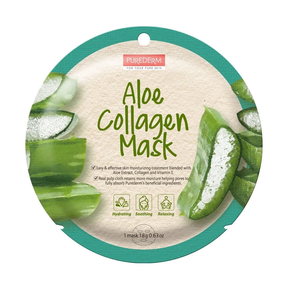 Purederm Aloe Collagen Mask 1 st