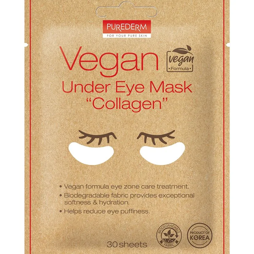 Purederm Vegan Collagen Eye Mask 30 st