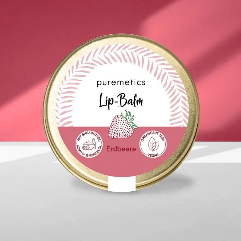 puremetics - Läppbalsam jordgubbe
