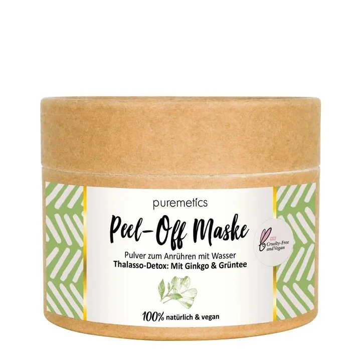 puremetics - Peel-Off Mask Ginkgo & Green Tea