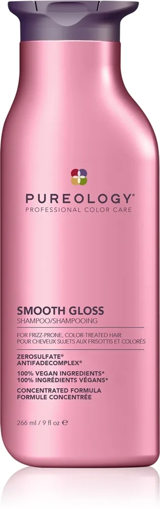 Pureology Smooth Gloss kirkastava shampoo hiuksiin naisille 266 ml