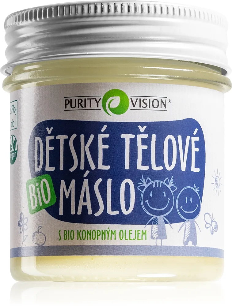 Purity Vision Baby Body Butter Smör Med hampolja 120 ml