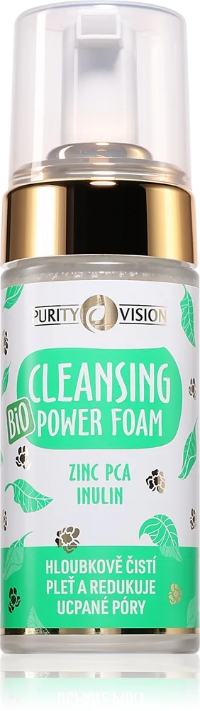 Purity Vision BIO Cleansing Power Foam Återfuktande reningsskum med lugnande egenskaper 90 ml