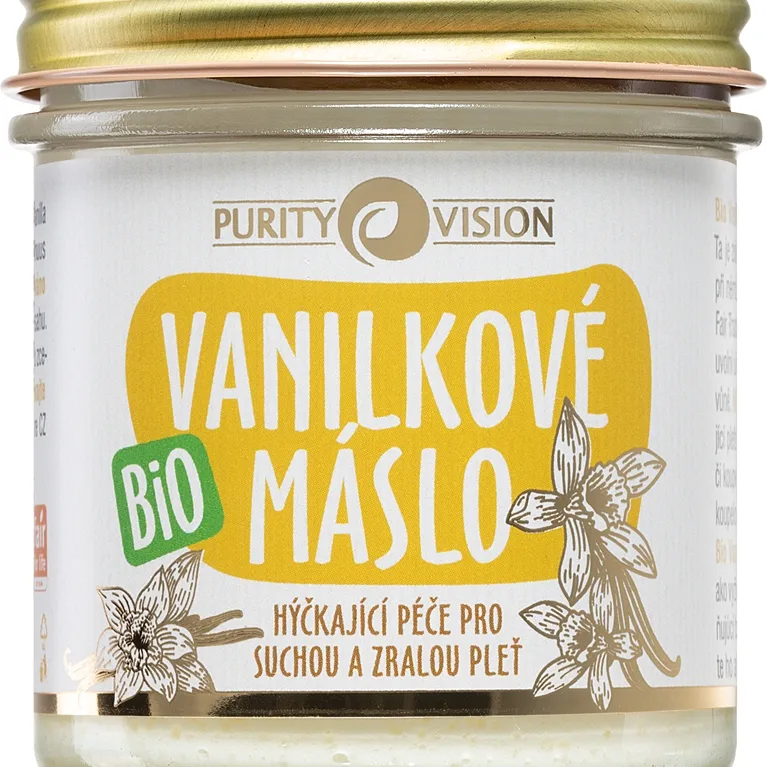 Purity Vision BIO Kroppssmör Med vanilj 120 ml