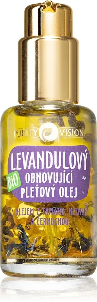 Purity Vision BIO laventeliöljy herkälle iholle 45 ml