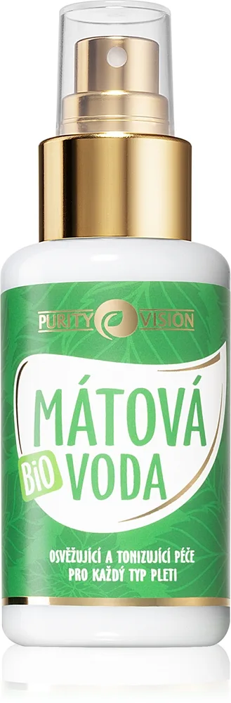 Purity Vision BIO virkistävä kasvovesi sisältää piparminttua 100 ml