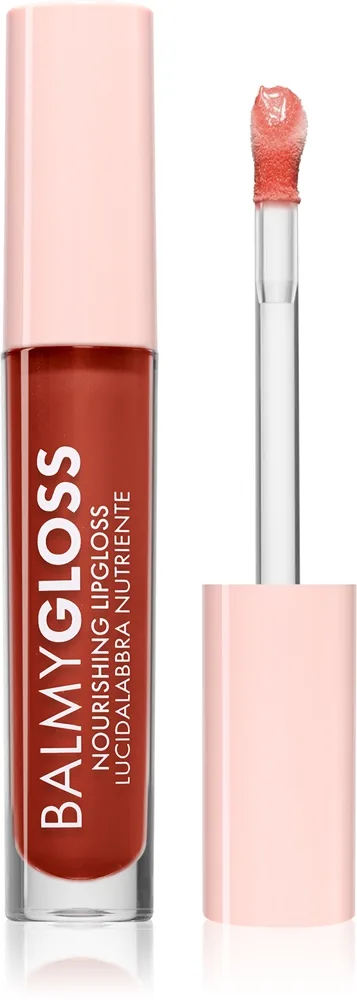 puroBIO Cosmetics BalmyGloss Nærende læbeglans Skygge 02 Shimmering Light Brown 4.2 g