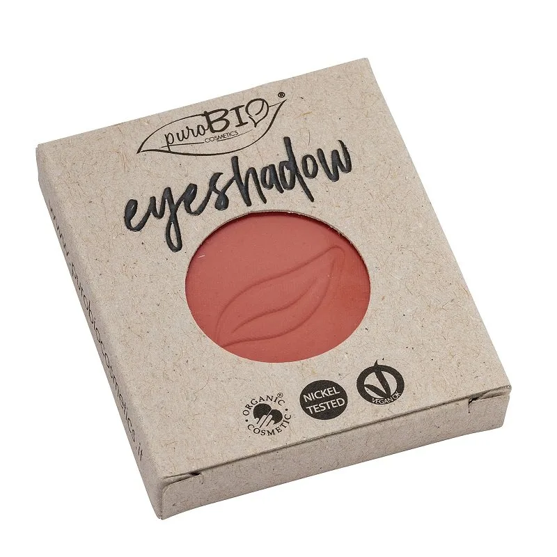 puroBIO Cosmetics - Compact Eyeshadow dark orange 028 - Refill