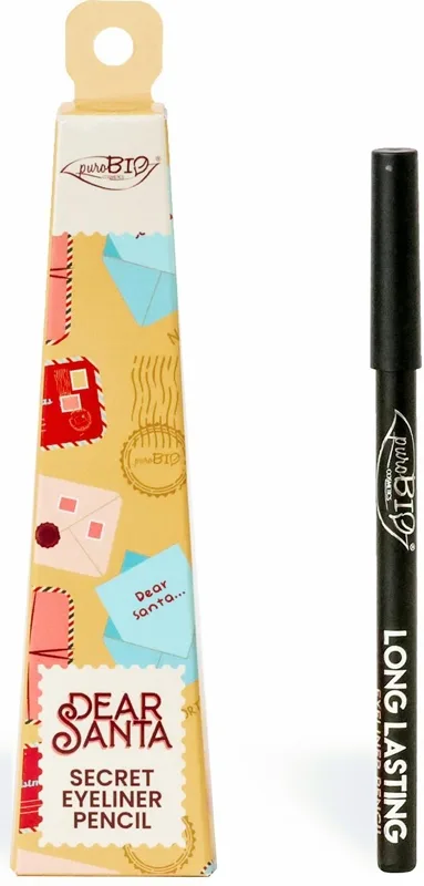 puroBIO Cosmetics Dear Santa Eyeliner Pencil Eyeliner i en gaveæske Skygge 01L 1.1 g