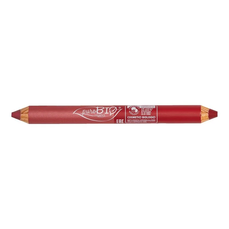 puroBIO Cosmetics Duo Day & Night Multipurpose Eye, Lip and Cheek Pencil 4,2 g