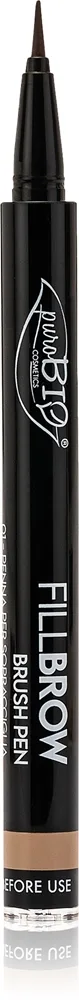 puroBIO Eyebrow Fillbrow Brush Pen Dark Brown 03 0,7 ml