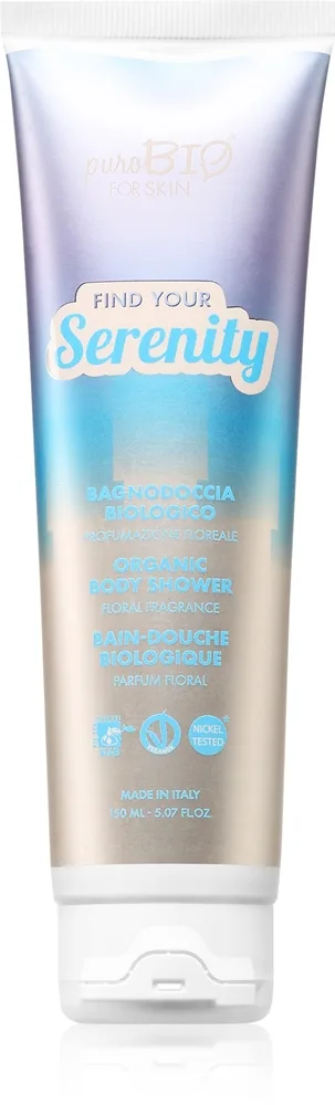 puroBIO Cosmetics For Skin Find Your Serenity Krämig duschgel 150 ml