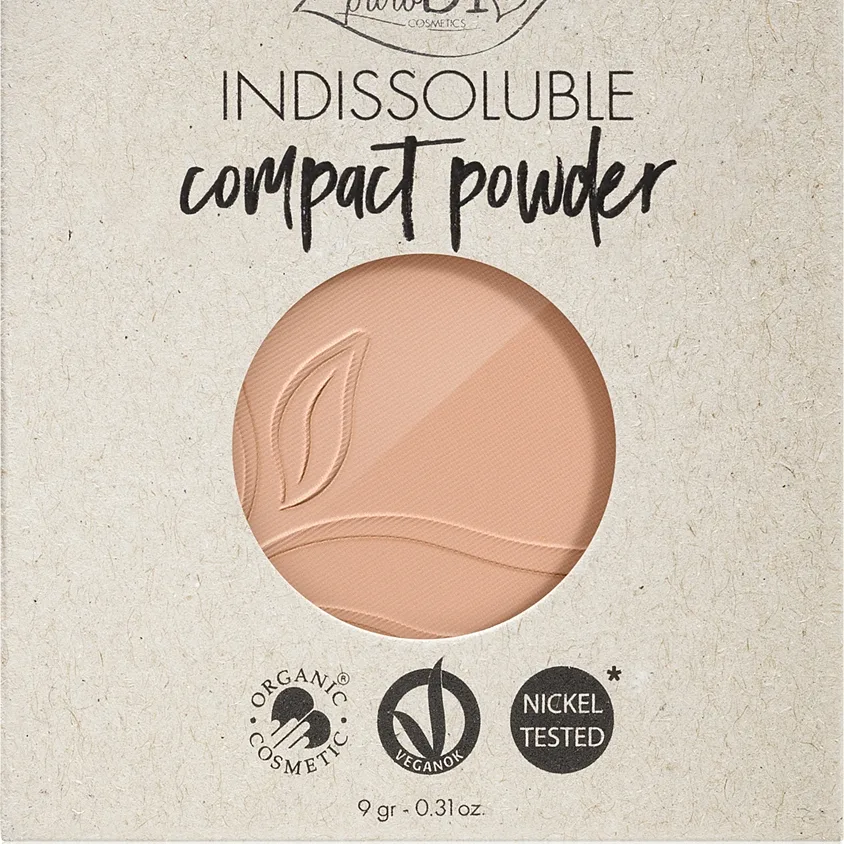 puroBIO Cosmetics Indissouble Kompakt pudder Genopfyldning Skygge 04 9 g