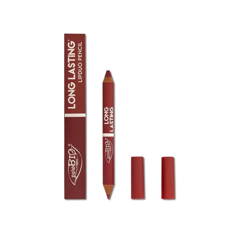 puroBIO Cosmetics - Long Lasting Lipduo pencil satin rosa 104