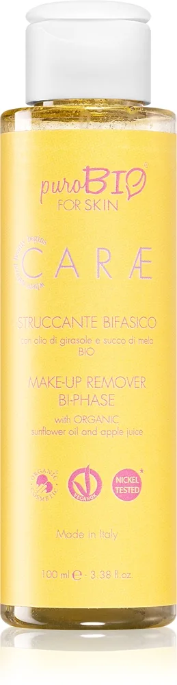 puroBIO Cosmetics Make-up Remover Två-fasig sminkborttagare 100 ml