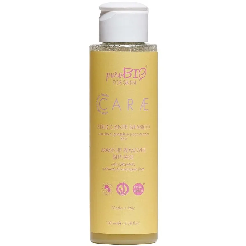 puroBIO Cosmetics Make-up Remover To-fase makeupfjerner 100 ml
