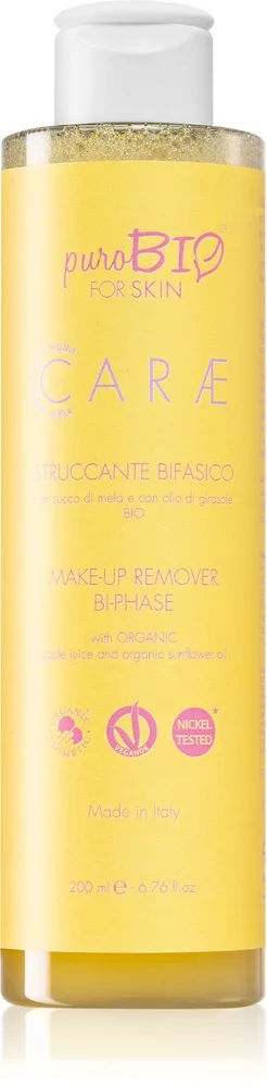 puroBIO Cosmetics Make-up Remover Två-fasig sminkborttagare 200 ml