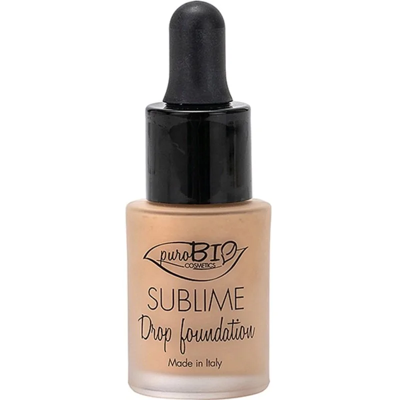 puroBIO Cosmetics - Sublime drop foundation spf10 - 03