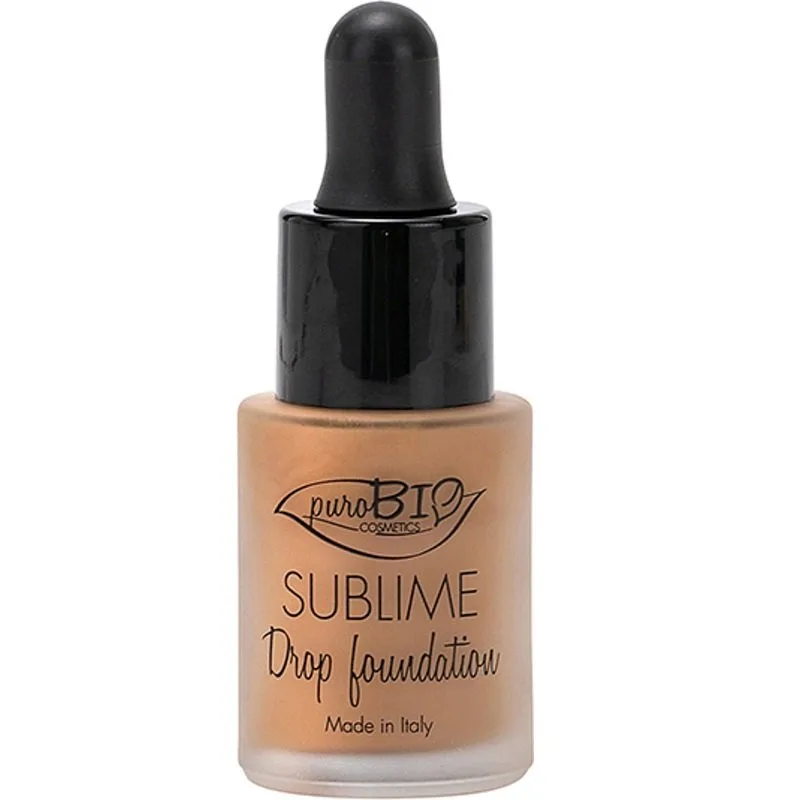 puroBIO Cosmetics - Sublime drop foundation spf10 - 06