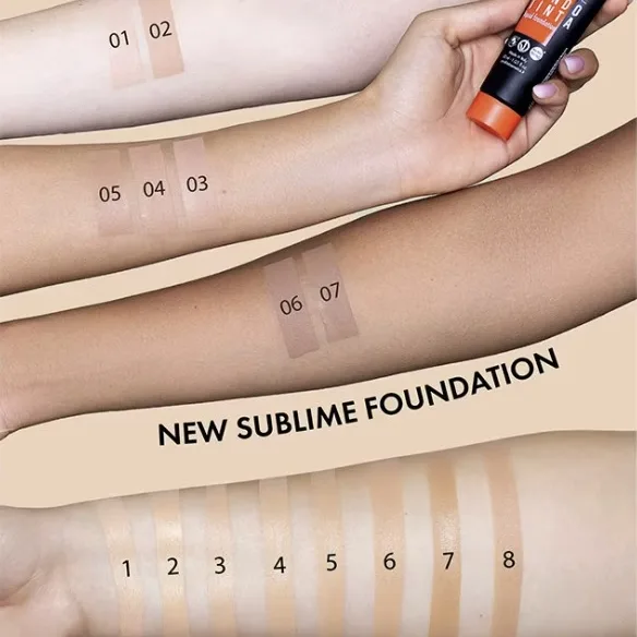 puroBIO Cosmetics - Sublime Liquid Foundation 08