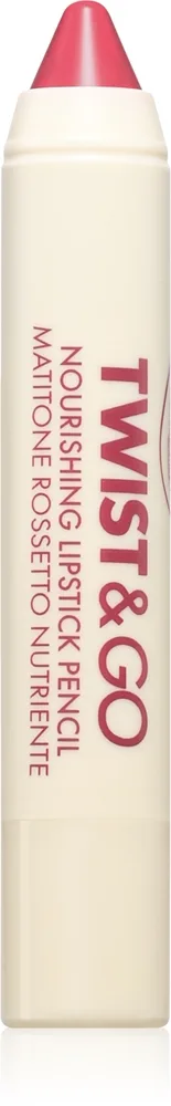 puroBIO Cosmetics Twist&Go Nærende læbestift i blyant Skygge Indian Pink 2.9 g
