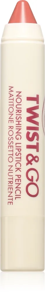 puroBIO Cosmetics Twist&Go Nærende læbestift i blyant Skygge Peach Nude 2.9 g