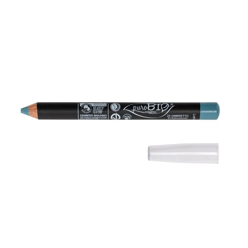 UDGÅR AF SORTIMENT - puroBIO Cosmetics - Eyeshadow Kingsize pencil petrol 23