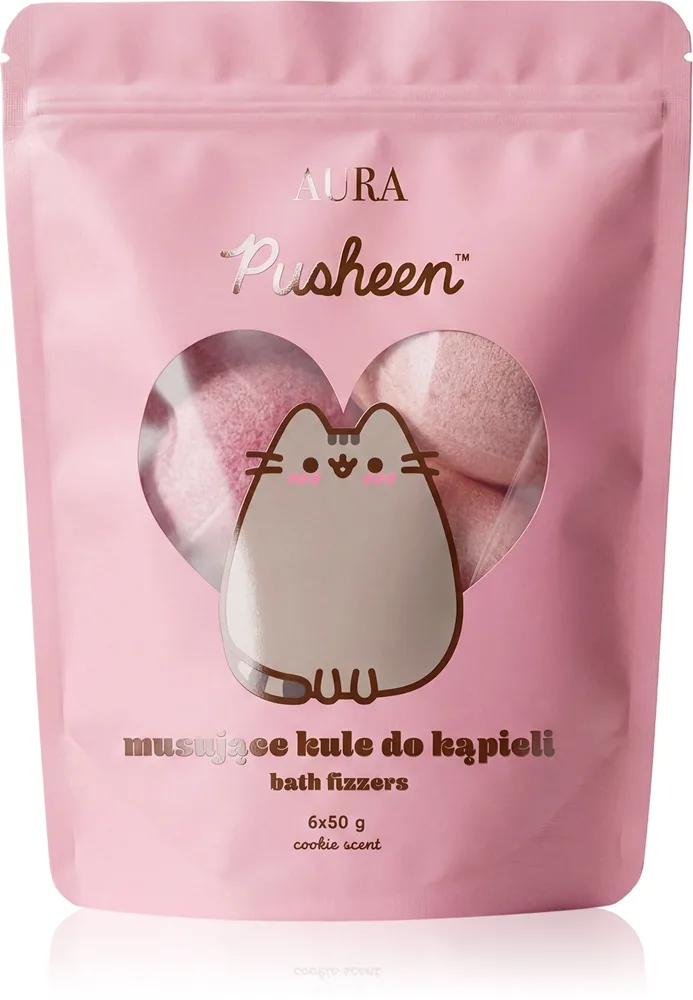 Pusheen Aura Badebombe 6x50 g