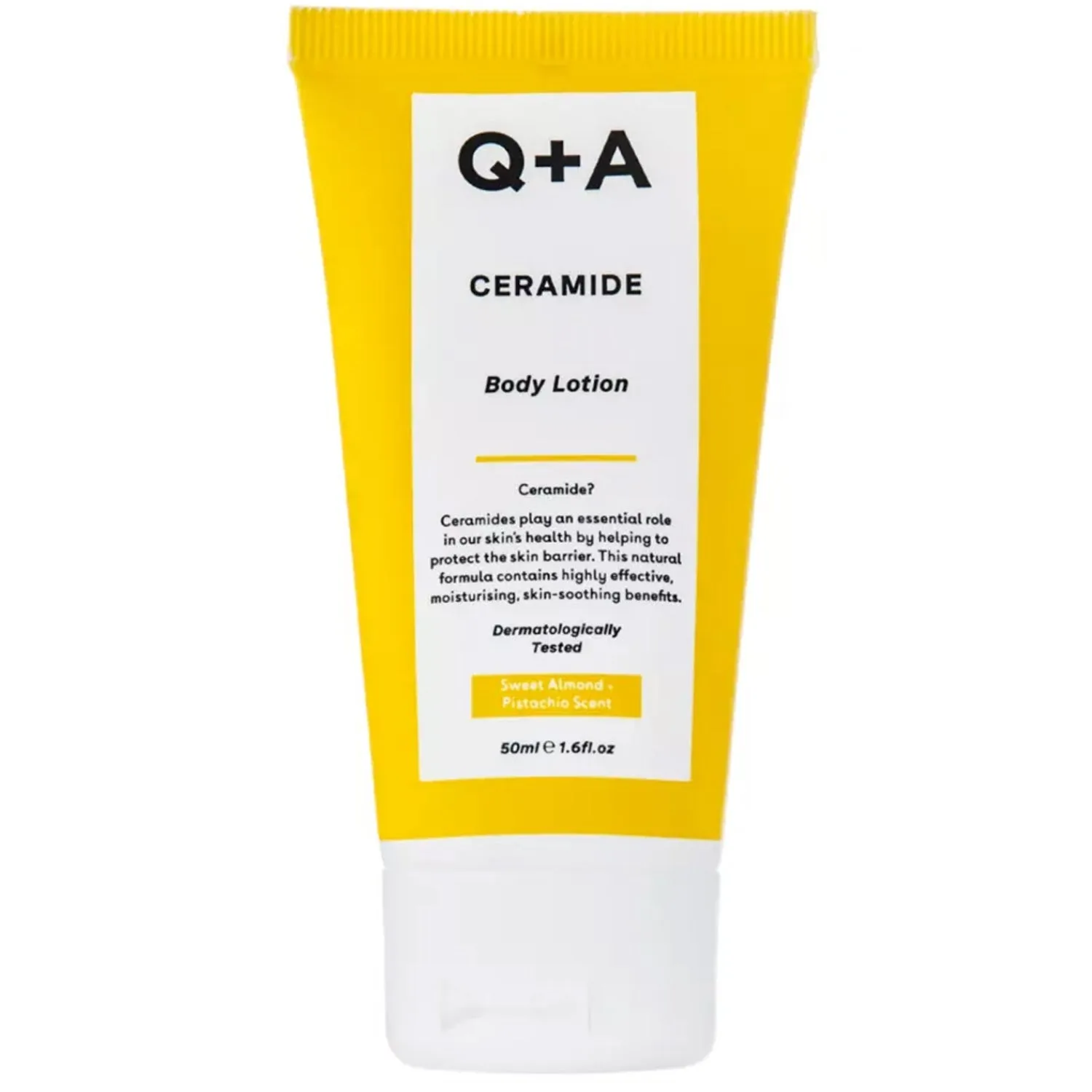 Q+A Ceramide Body Lotion Travel Size 50 ml