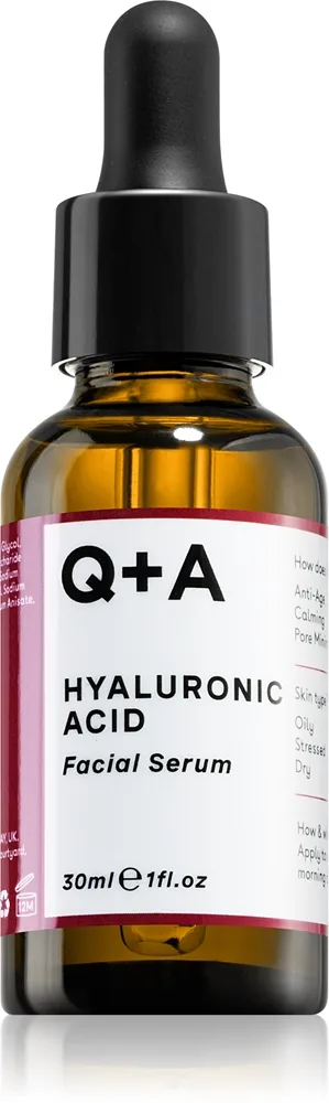 Q+A Hyaluronic Acid Facial Serum 30 ml