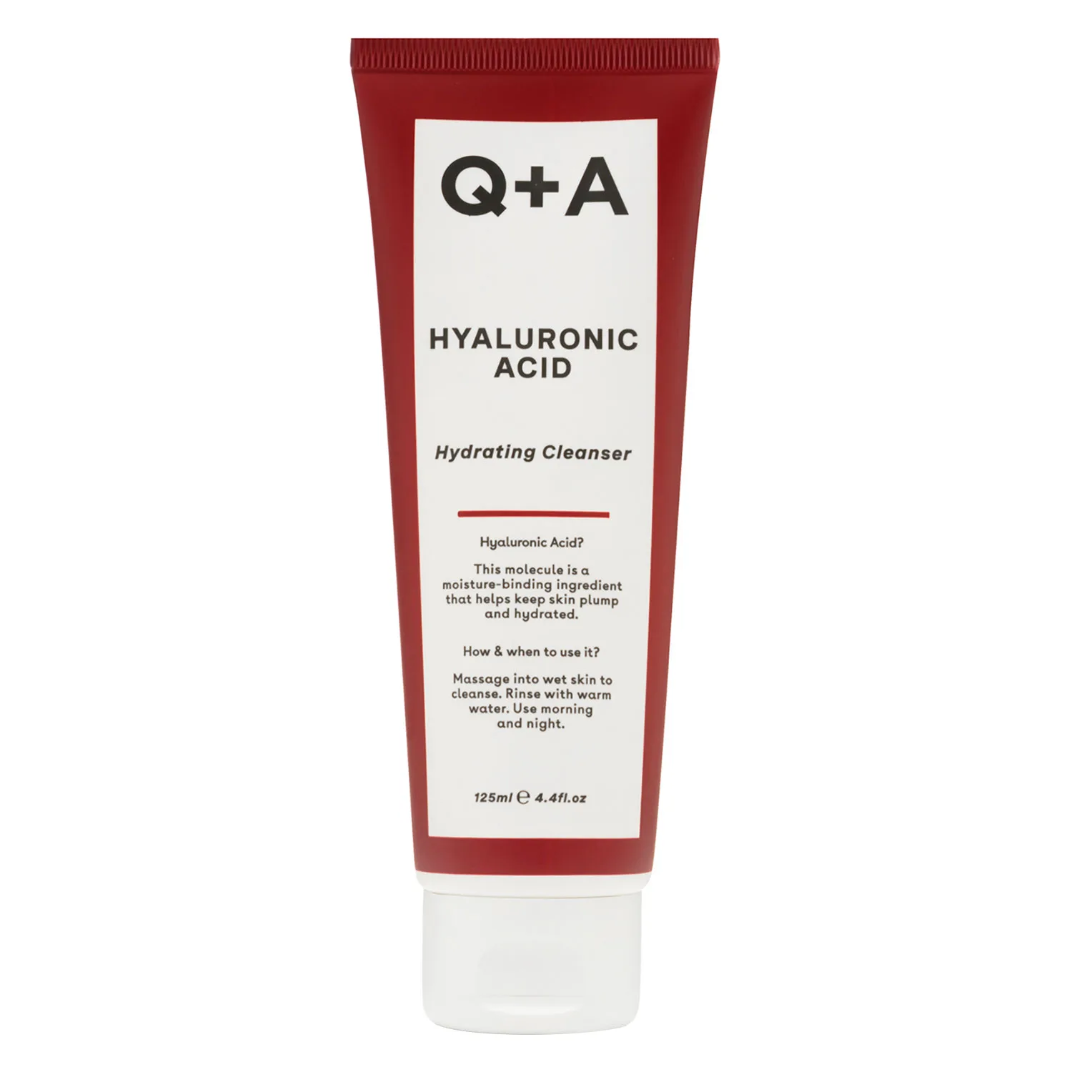 Q+A Hyaluronic Acid Gel Cleanser 125 ml
