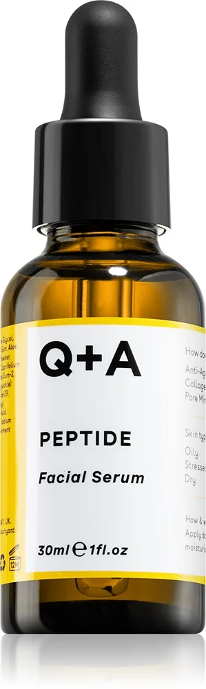 Q+A Peptide Föryngrande ansiktsserum 30 ml