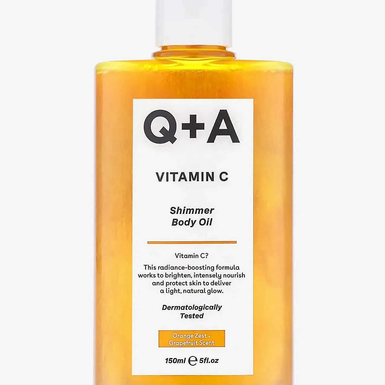 Q+A Vitamin C Shimmer Body Oil 150 ml